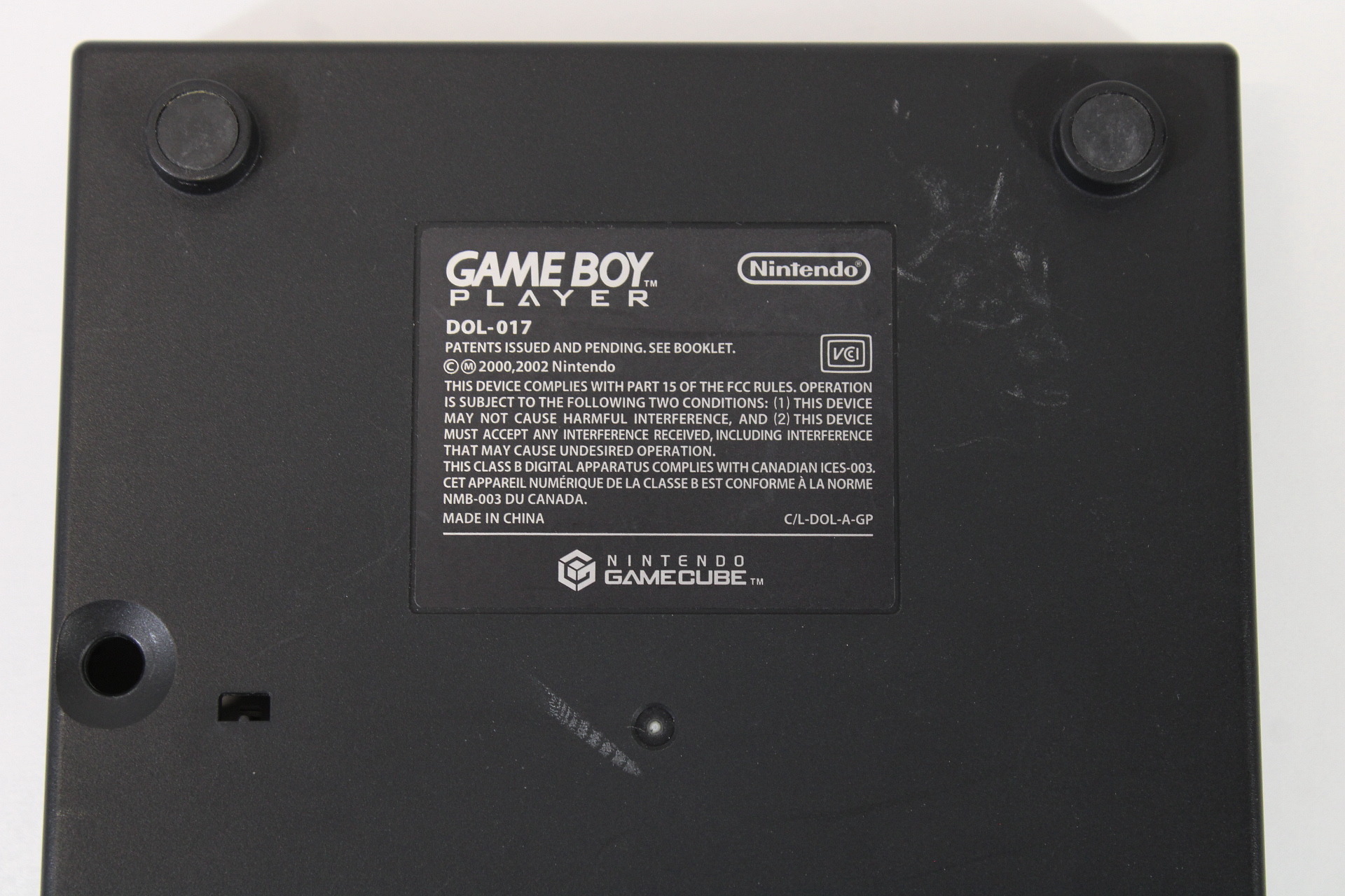 Nintendo GameCube Gameboy Player Shell Only Black (For Parts or Repair) Nintendo GameCube GC
