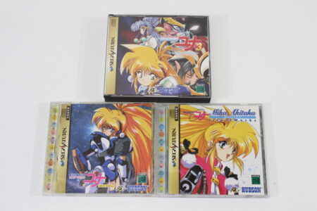 Lot of 3 Galaxy Fraulein Yuna Remix 3 Mika Akitaka Illust Works (B) SEGA Saturn SS