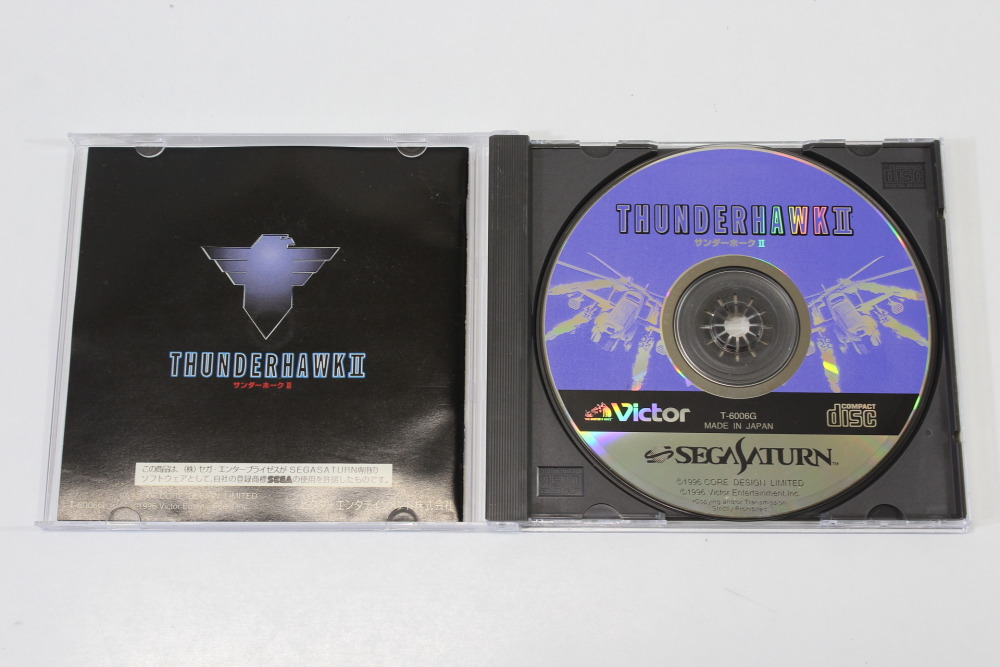 THUNDERHAWK II 2 CIB (B) SEGA Saturn SS