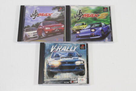 Lot of 3 Touge Max 2 G V-Rally CIB (B) SONY PlayStation 1 PS1