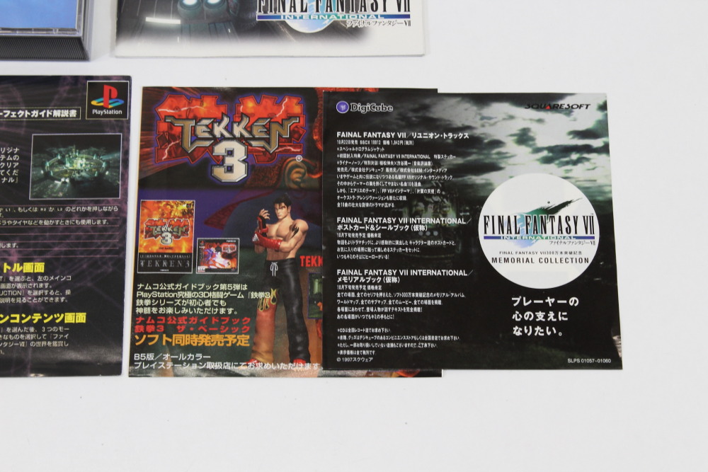 Final Fantasy VII 7 International CIB (B Cover Art Water Damage) SONY PlayStation 1 PS1