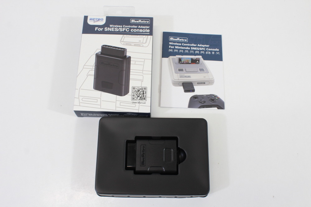 BlueRetro Wireless Controller Adapter for Nintendo Super Famicom SFC Super Nintendo SNES Black (New)
