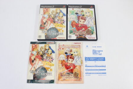 Lot of 2 Tales of The Abyss & Symphonia CIB (B) SONY PlayStation 2 PS2