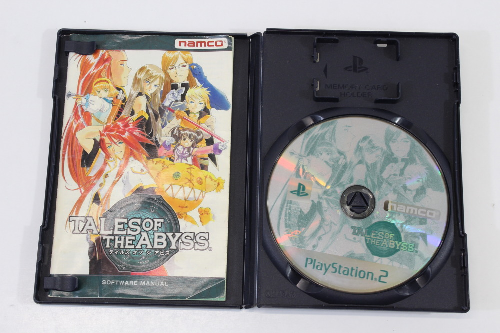 Lot of 2 Tales of The Abyss & Symphonia CIB (B) SONY PlayStation 2 PS2