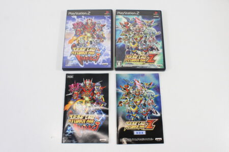 Lot of 2 Super Robot Wars Z & Impact Taisen (B) SONY PlayStation 2 PS2