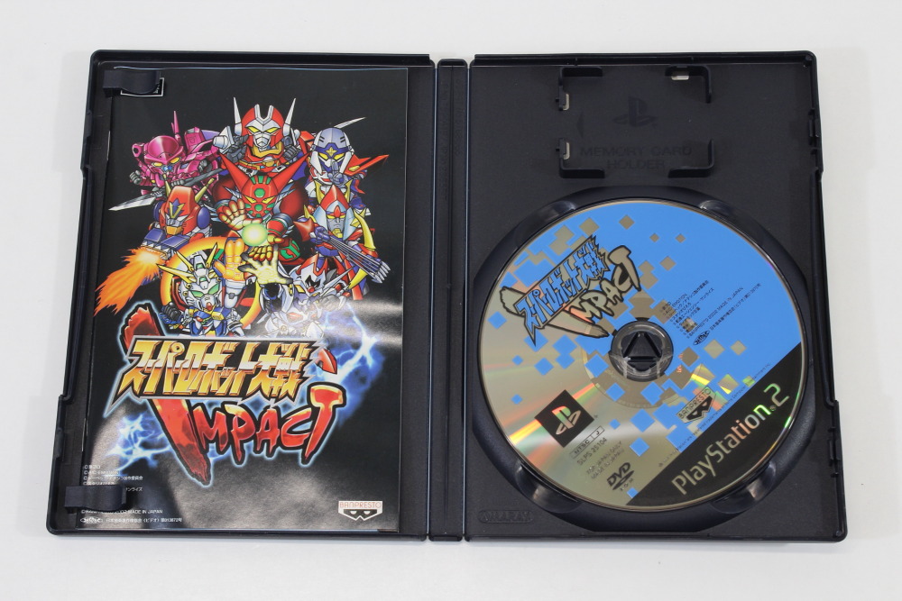 Lot of 2 Super Robot Wars Z & Impact Taisen (B) SONY PlayStation 2 PS2