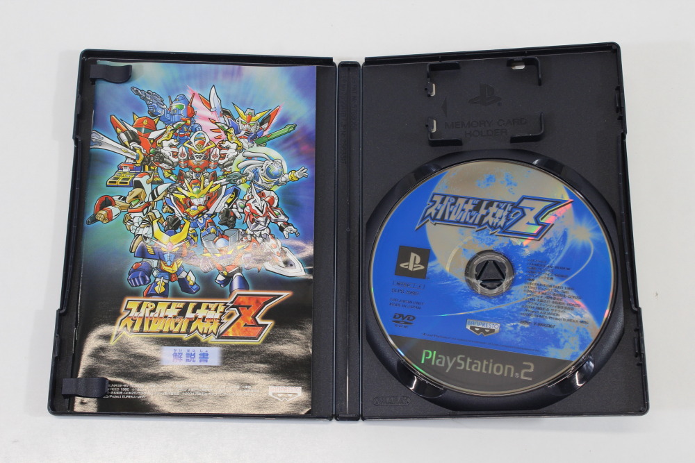 Lot of 2 Super Robot Wars Z & Impact Taisen (B) SONY PlayStation 2 PS2