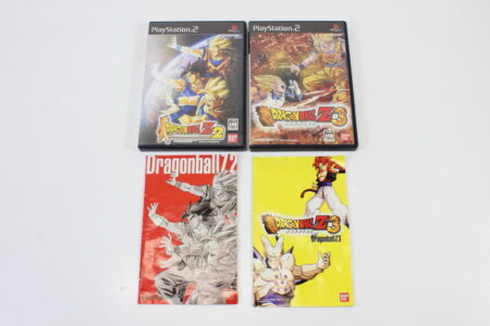 Lot of 2 Dragon Ball Z 2 Z2 & 3 Z3 CIB (B) SONY PlayStation 2 PS2