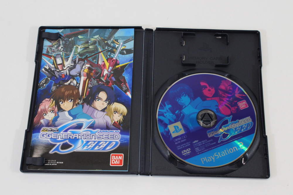 Lot of 3 Mobile Suit Gundam SEED Destiny Union VS ZAFT Generation of C.E. SD Gundam G Generation Seed CIB (B) SONY PlayStation 2 PS2