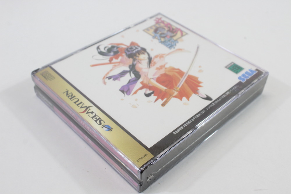 Sakura Wars Taisen Limited Edition Boxed Shuttle Mouse & Pad A type (A Game is Sealed) SEGA Saturn SS