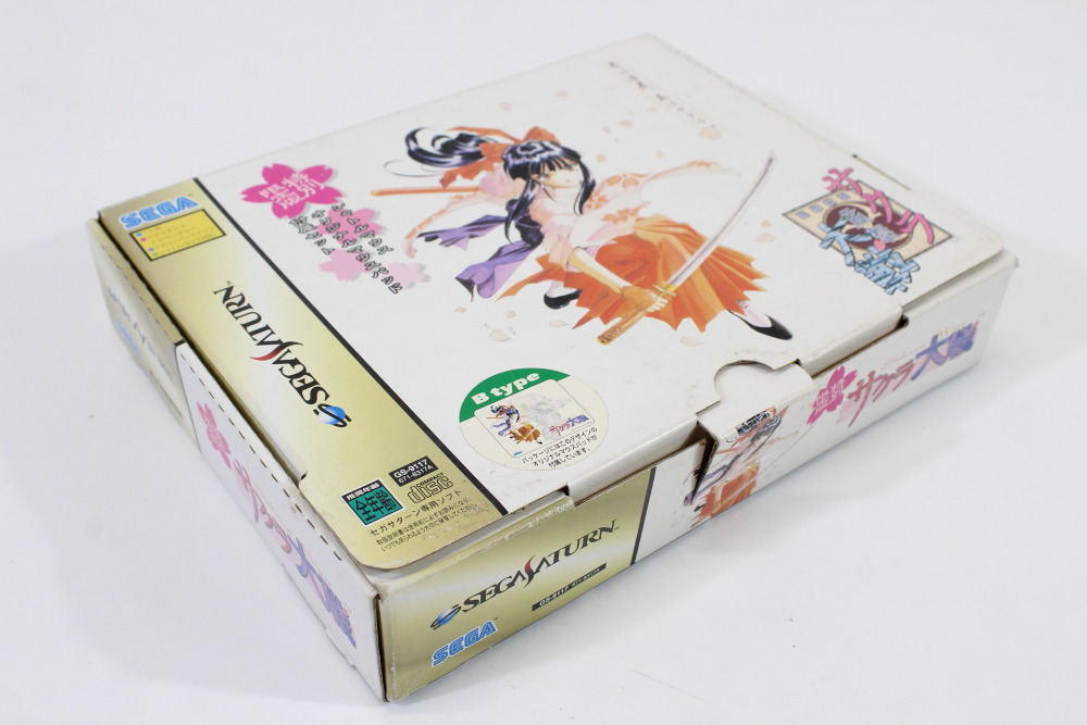 Sakura Wars Taisen Limited Edition Boxed Shuttle Mouse & Pad B type (A) SEGA Saturn SS