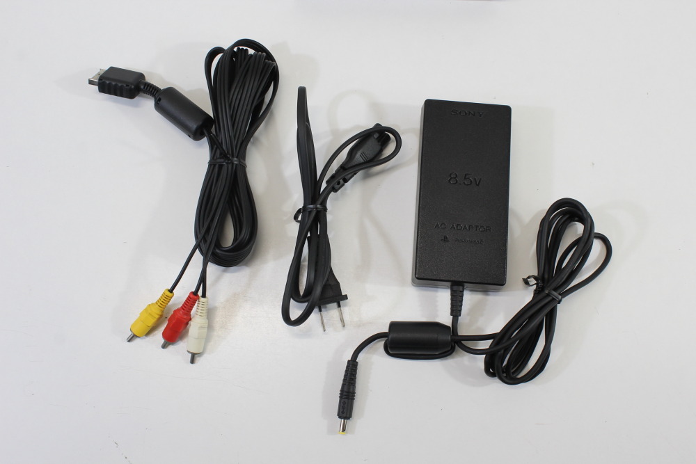 PS2 SCPH-70000 Slim Black Console & AV Cable AC Adapter (B) SONY PlayStation 2 PS2