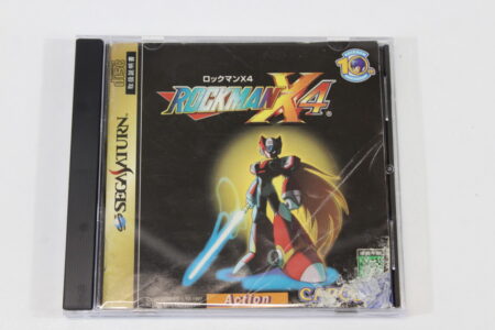 Rockman X4 / Mega Man CIB (B Torn Manual) SEGA Saturn SS