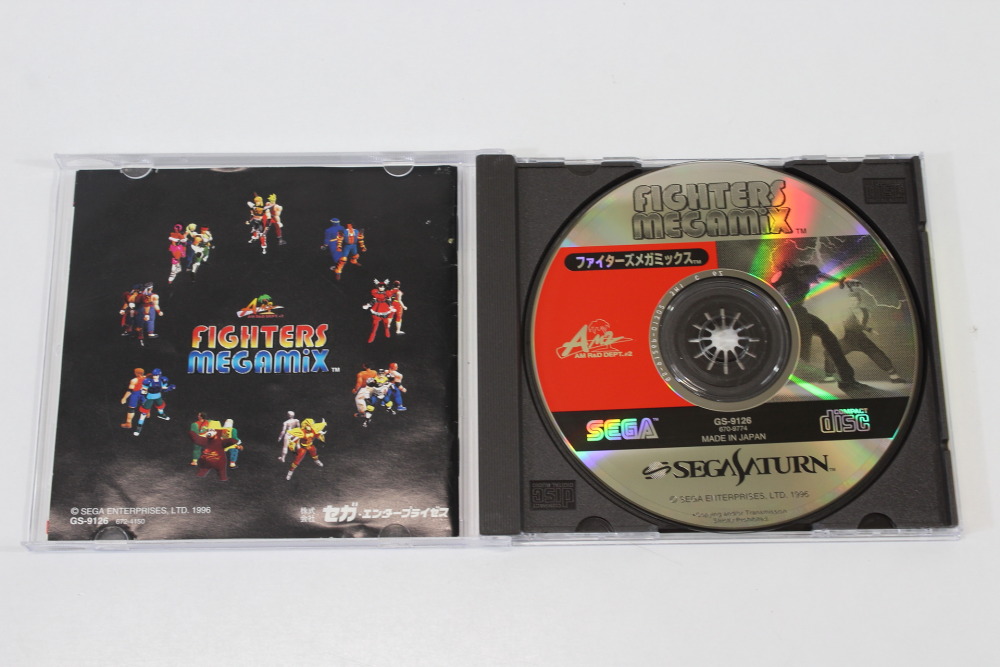 Fighters Megamix CIB (B) SEGA Saturn SS