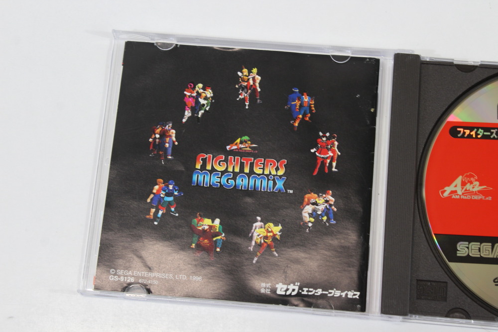 Fighters Megamix CIB (B) SEGA Saturn SS