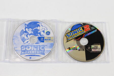 Lot of 2 Sonic Adventure 1 & 2 Disc Only (B) SEGA Dreamcast DC