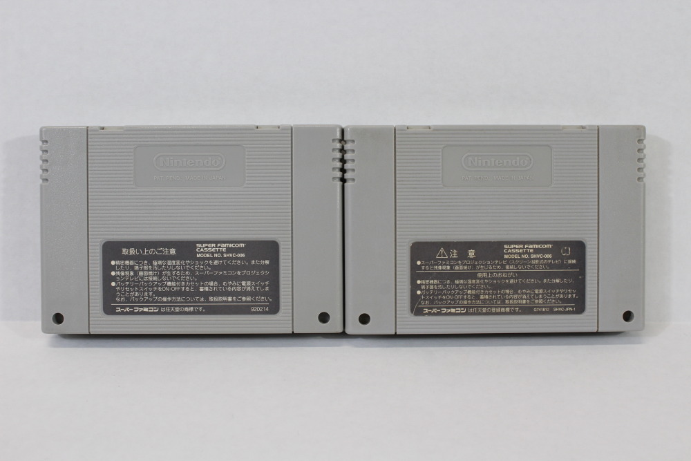 Lot of 2 Hoshi no Kirby Super Deluxe / Super Star & Kirby Bowl Dream Course (B) Nintendo Super Famicom SFC
