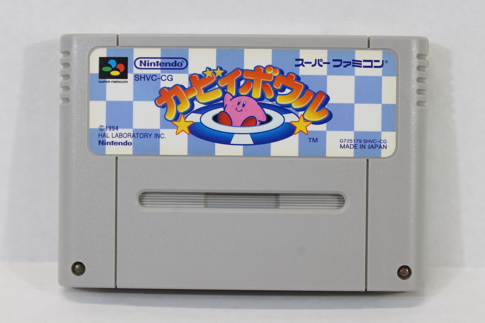 Lot of 2 Hoshi no Kirby Super Deluxe / Super Star & Kirby Bowl Dream Course (B) Nintendo Super Famicom SFC