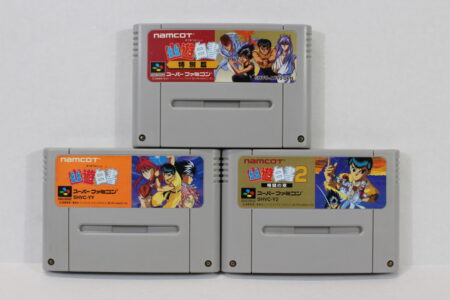 Lot of 3 Yu Yu Hakusho 1 2 Tokubetsu Hen (B) Nintendo Super Famicom SFC