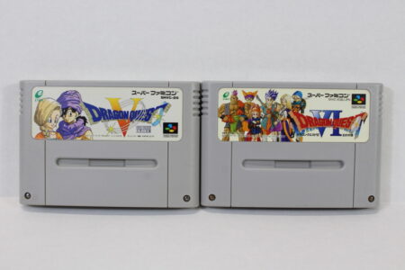 Lot of 2 Dragon Quest V 5 & VI 6 (B) Nintendo Super Famicom SFC
