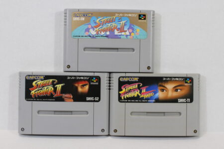 Lot of 3 Street Fighter II 2 Turbo Super (B) Nintendo Super Famicom SFC