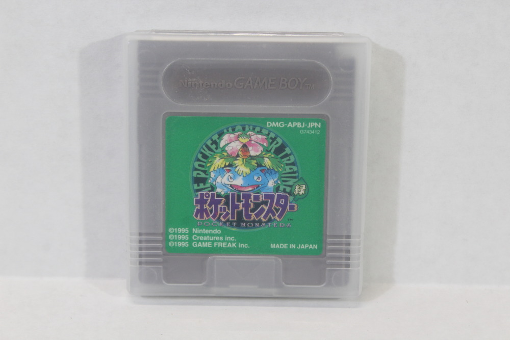 Pokemon Green New Save Battery & Case (B) Nintendo Gameboy GB
