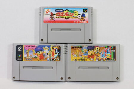Lot of 3 Ganbare Goemon 1 2 3 Mystical Ninja (B) Nintendo Super Famicom SFC