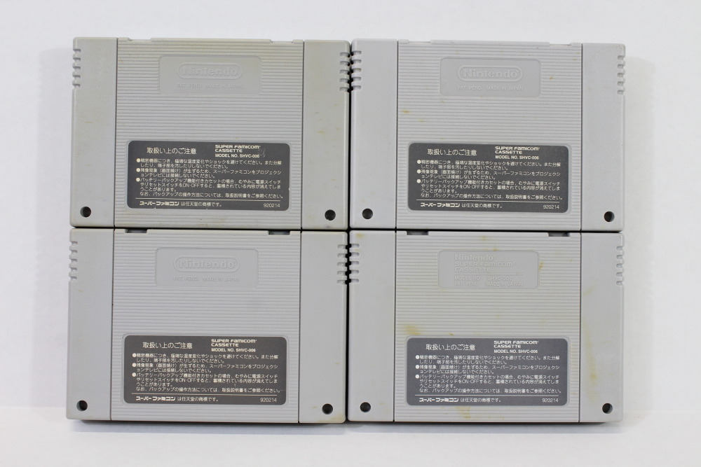 Lot of 4 Final Fantasy IV V VI 4 5 6 USA Mystic Quest (B) Nintendo Super Famicom SFC