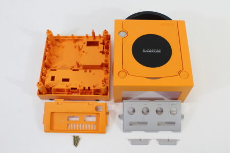 Nintendo GameCube OEM Replacement Shell Only Spice Orange DOL-001 (For Parts or Repair) Nintendo GameCube GC