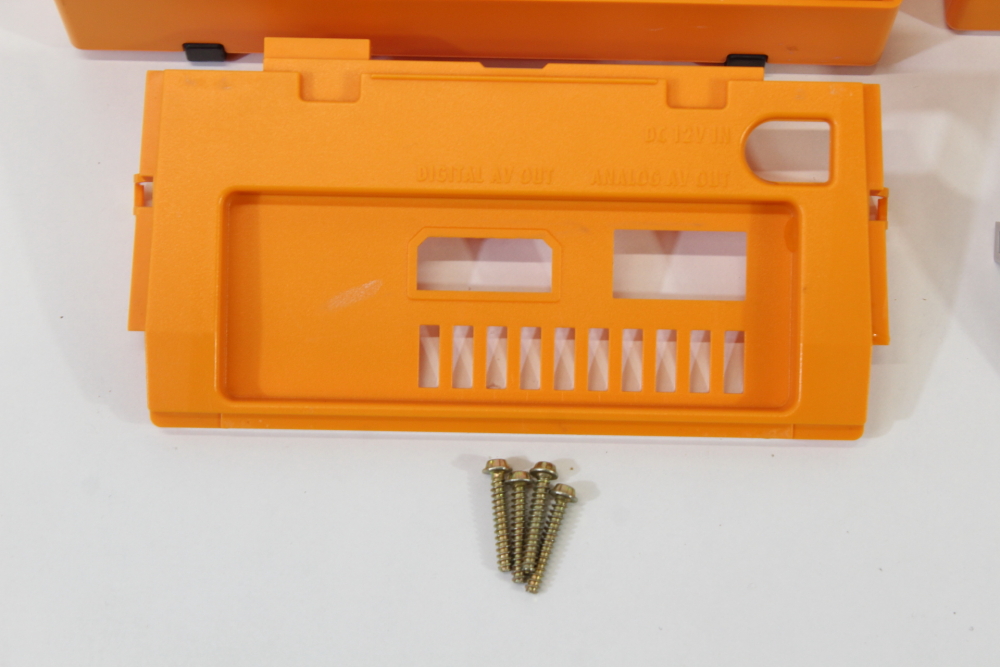 Nintendo GameCube OEM Replacement Shell Only Spice Orange DOL-001 (For Parts or Repair) Nintendo GameCube GC