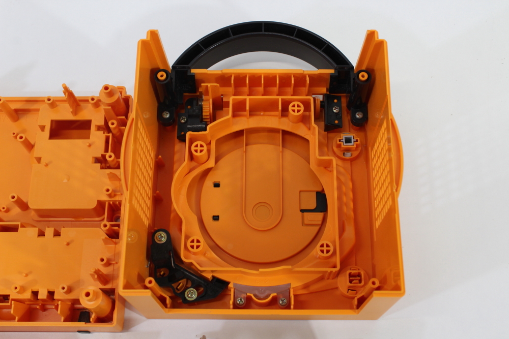 Nintendo GameCube OEM Replacement Shell Only Spice Orange DOL-001 (For Parts or Repair) Nintendo GameCube GC