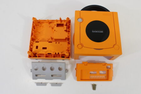 Nintendo GameCube OEM Replacement Shell Only Spice Orange DOL-001 (For Parts or Repair) Nintendo GameCube GC