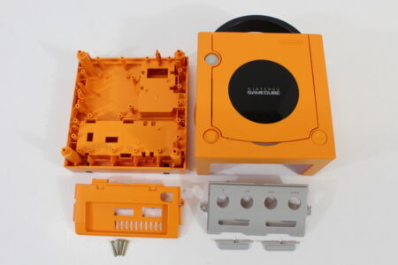 Nintendo GameCube OEM Replacement Shell Only Spice Orange DOL-001 (For Parts or Repair) Nintendo GameCube GC