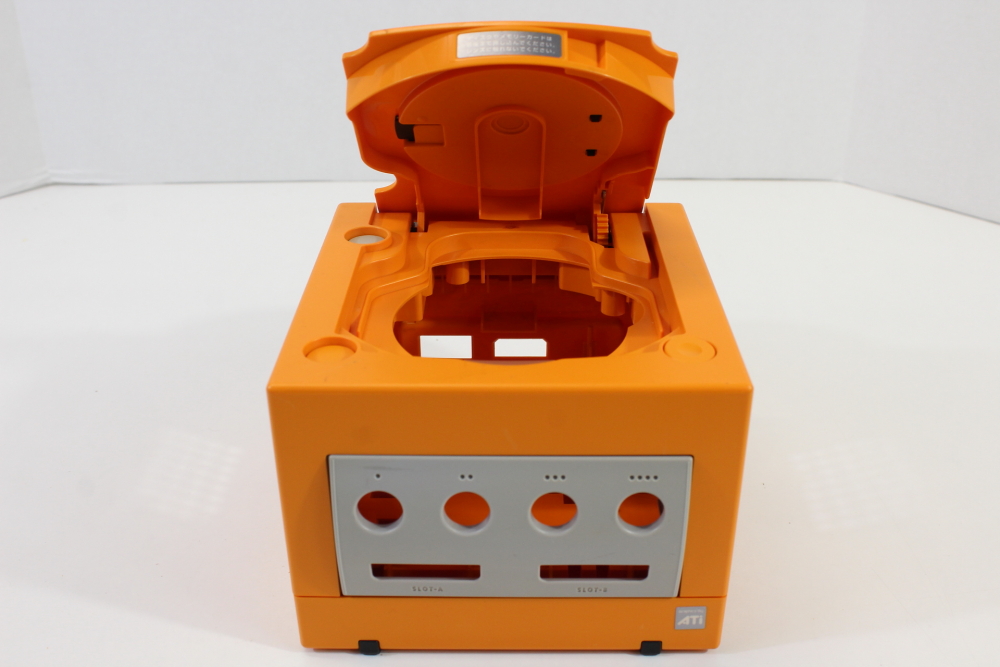 Nintendo GameCube OEM Replacement Shell Only Spice Orange DOL-001 (For Parts or Repair) Nintendo GameCube GC