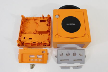 Nintendo GameCube OEM Replacement Shell Only Spice Orange DOL-001 (For Parts or Repair) Nintendo GameCube GC