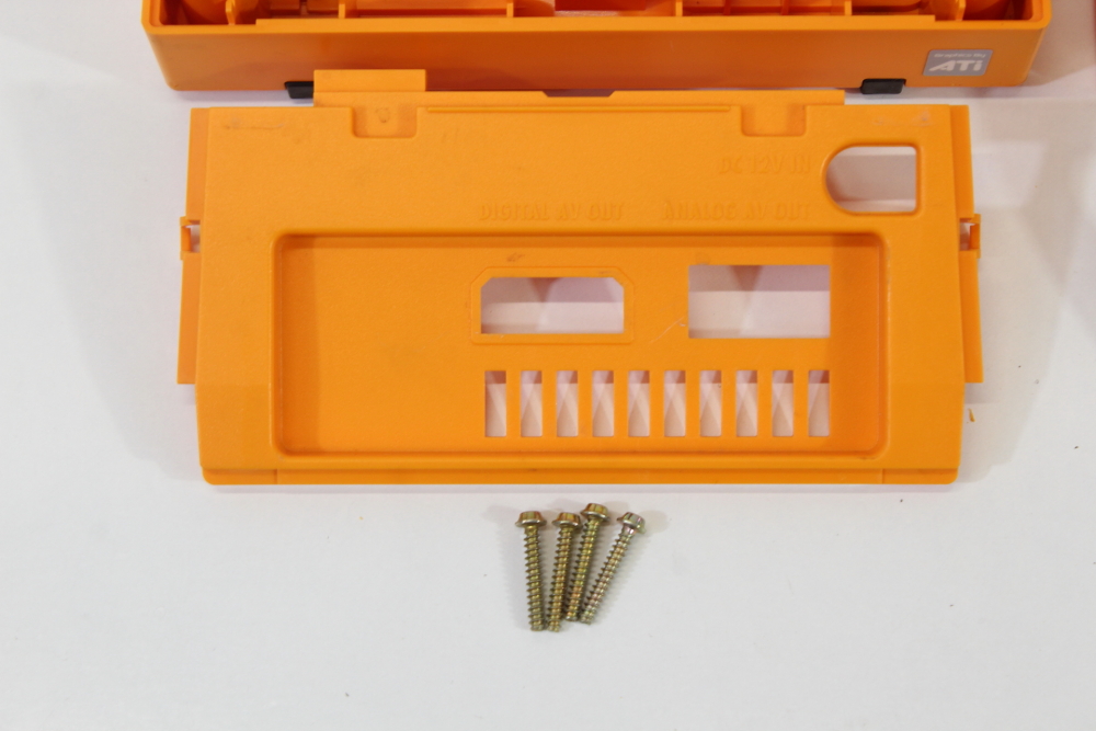 Nintendo GameCube OEM Replacement Shell Only Spice Orange DOL-001 (For Parts or Repair) Nintendo GameCube GC