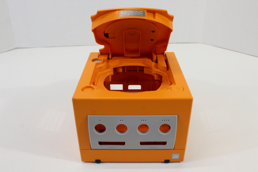 Nintendo GameCube OEM Replacement Shell Only Spice Orange DOL-001 (For Parts or Repair) Nintendo GameCube GC