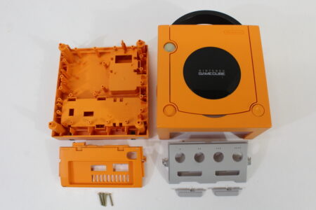 Nintendo GameCube OEM Replacement Shell Only Spice Orange DOL-001 Cos. Damage (For Parts or Repair) Nintendo GameCube GC