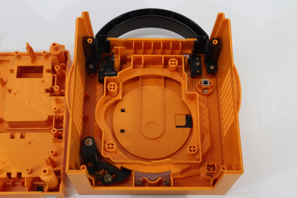 Nintendo GameCube OEM Replacement Shell Only Spice Orange DOL-001 Cos. Damage (For Parts or Repair) Nintendo GameCube GC