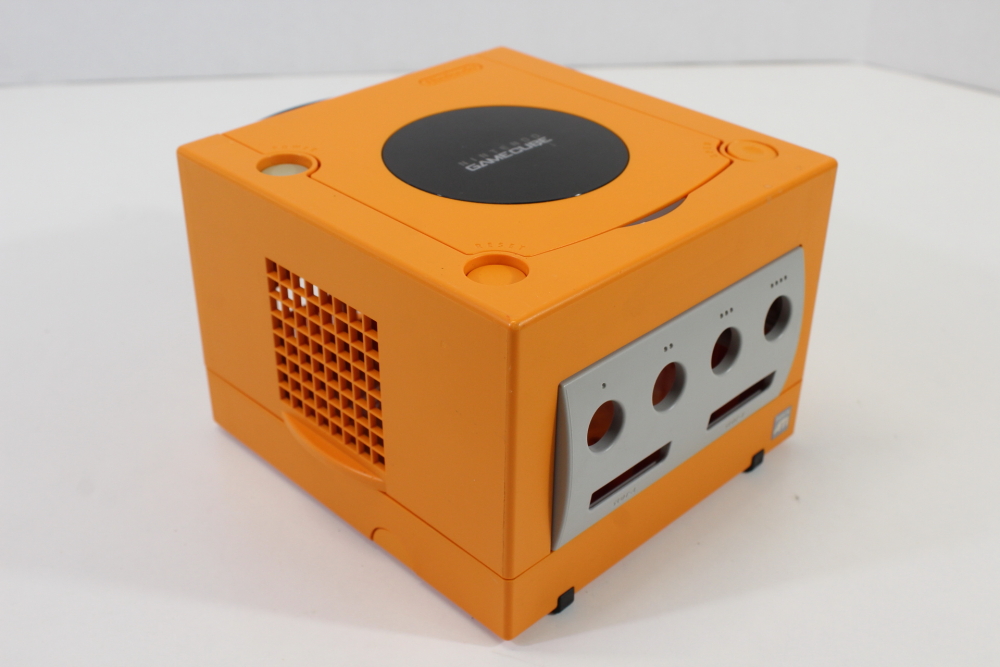 Nintendo GameCube OEM Replacement Shell Only Spice Orange DOL-001 Cos. Damage (For Parts or Repair) Nintendo GameCube GC