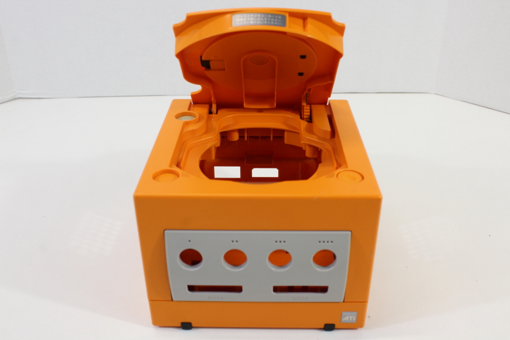 Nintendo GameCube OEM Replacement Shell Only Spice Orange DOL-001 Cos. Damage (For Parts or Repair) Nintendo GameCube GC