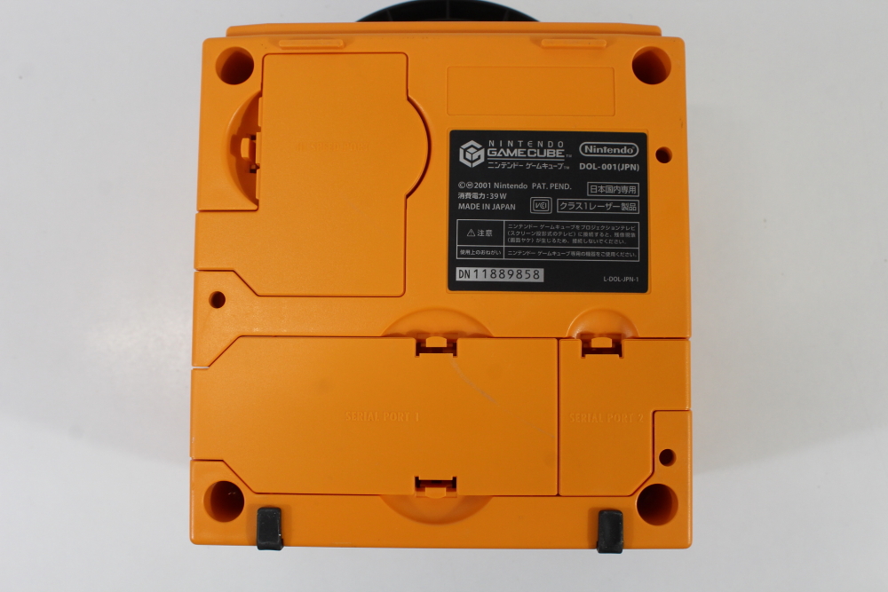 Nintendo GameCube OEM Replacement Shell Only Spice Orange DOL-001 Cos. Damage (For Parts or Repair) Nintendo GameCube GC