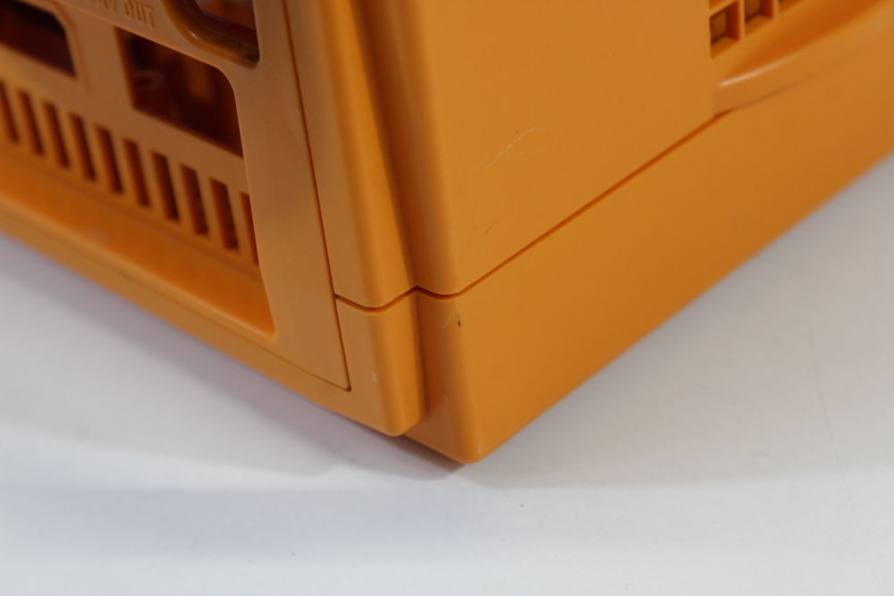 Nintendo GameCube OEM Replacement Shell Only Spice Orange DOL-001 Cos. Damage (For Parts or Repair) Nintendo GameCube GC