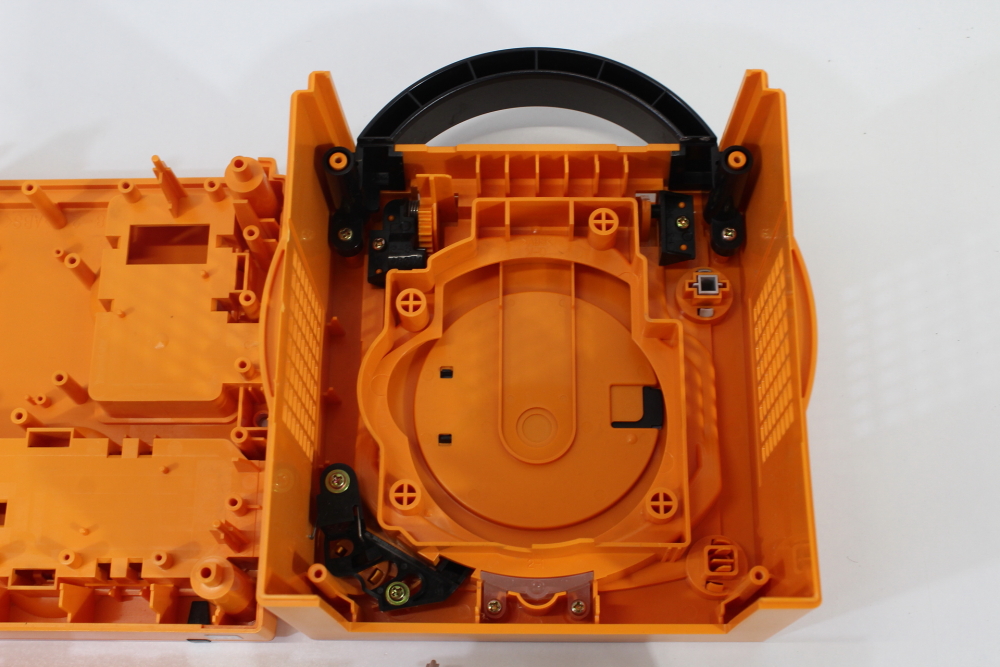 Nintendo GameCube OEM Replacement Shell Only Spice Orange DOL-001 Cos. Damage (For Parts or Repair) Nintendo GameCube GC