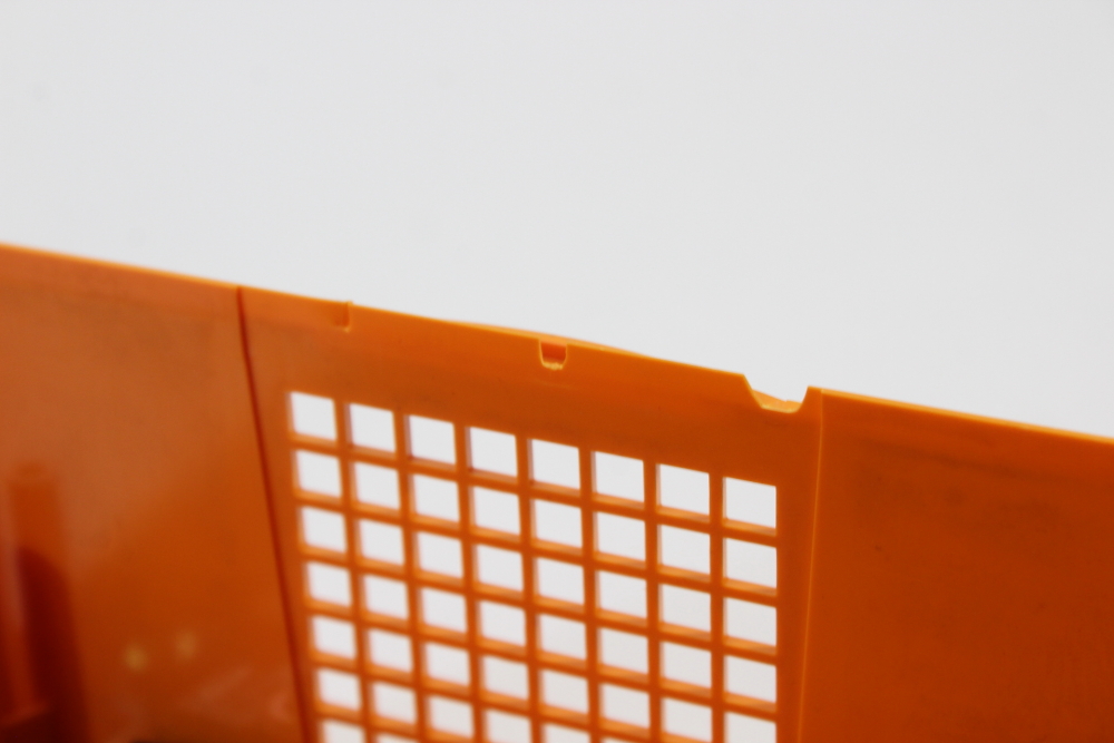 Nintendo GameCube OEM Replacement Shell Only Spice Orange DOL-001 Cos. Damage (For Parts or Repair) Nintendo GameCube GC