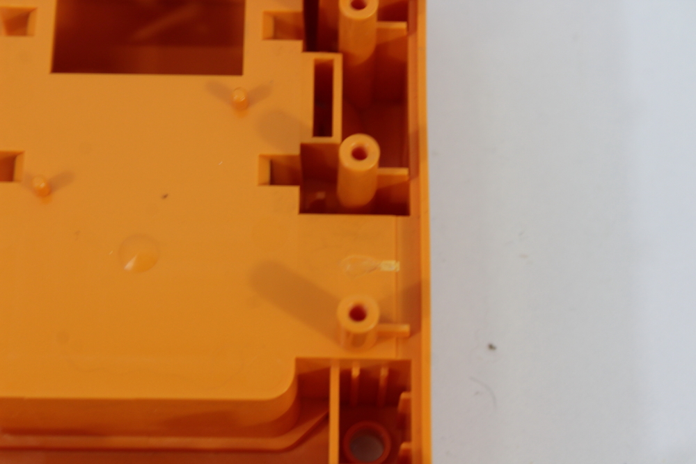 Nintendo GameCube OEM Replacement Shell Only Spice Orange DOL-001 Cos. Damage (For Parts or Repair) Nintendo GameCube GC