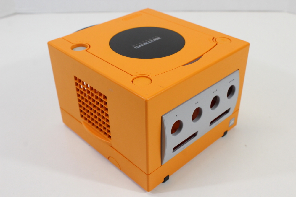Nintendo GameCube OEM Replacement Shell Only Spice Orange DOL-001 Cos. Damage (For Parts or Repair) Nintendo GameCube GC