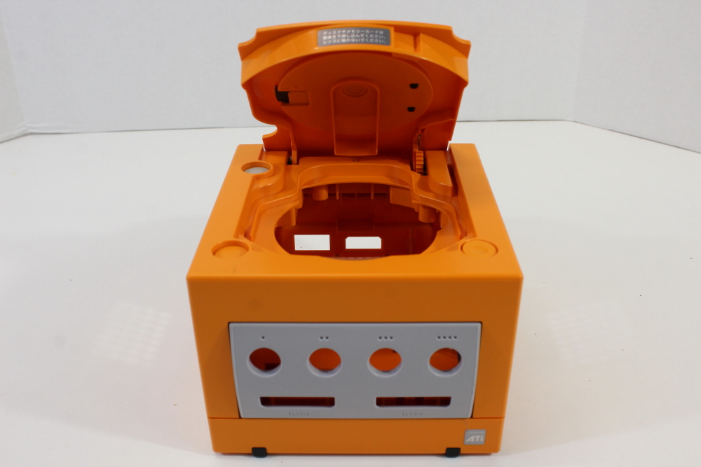 Nintendo GameCube OEM Replacement Shell Only Spice Orange DOL-001 Cos. Damage (For Parts or Repair) Nintendo GameCube GC