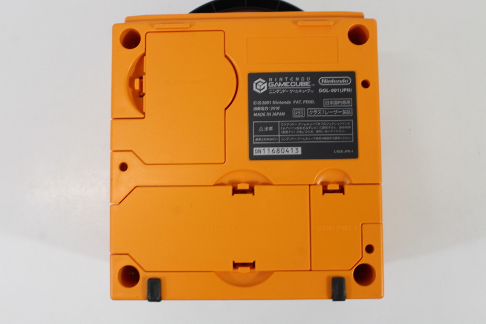 Nintendo GameCube OEM Replacement Shell Only Spice Orange DOL-001 Cos. Damage (For Parts or Repair) Nintendo GameCube GC