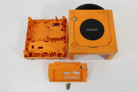 Nintendo GameCube OEM Replacement Shell Only Spice Orange DOL-001 (For Parts or Repair) Nintendo GameCube GC
